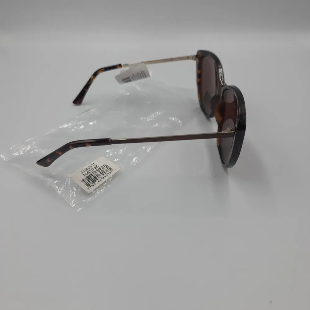 Joe's Jeans Brown Tortoise Uv Protection Sunglasses 6023